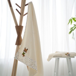 Πετσέτες Βρεφικές Play (Σετ 2τμχ) Beige Vesta Home Σετ Πετσέτες 100% Βαμβάκι