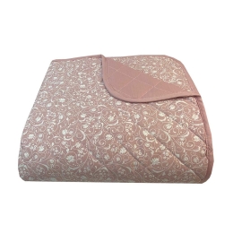 Κουβερλί Victoria 8465 Dusty Rose Astron Υπέρδιπλο 220x240cm 100% Βαμβάκι