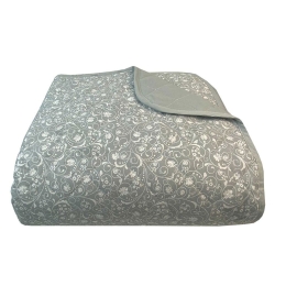 Κουβερλί Victoria 8467 Grey Astron Υπέρδιπλο 220x240cm 100% Βαμβάκι