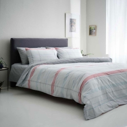 Πάπλωμα Valeria-1 Grey Vesta Home Υπέρδιπλο 220x230cm Βαμβάκι-Πολυέστερ