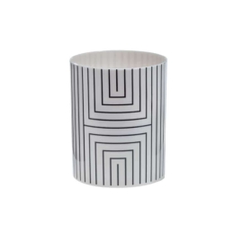 Ποτηροθήκη Graphic 02729.001 White-Black Πλαστικό