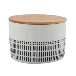 Θήκη Για Βαμβάκι Yuma 03073.001 White-Black Ρητίνη