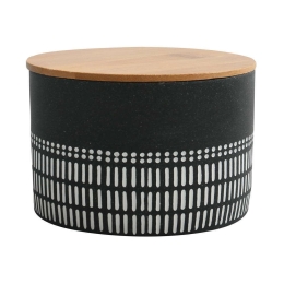 Θήκη Για Βαμβάκι Yuma 03073.002 Dark Grey-White Ρητίνη