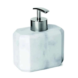 Δοχείο Κρεμοσάπουνου Marble 06760.001 10,2x6,2x13,2cm White-Multi Πολυρεσίνη