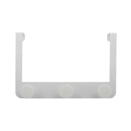 Κρεμάστρα Πόρτας 3 Θέσεων 05222.002 20cm Matte White Μέταλλο,Πλαστικό