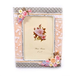 Κορνίζα Floral 10x15 Α113-46 362-25-334 Multi Πολυρεσίνη