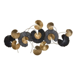 Διακοσμητικό Τοίχου Circle 161-220-037 130,5x5x66cm Multi Μέταλλο