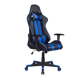 Καρέκλα Gaming 387-00-005 64x53x135cm Black-Blue