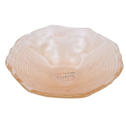 Μπωλ Σερβιρίσματος Kamvas (Σετ 6Τμχ) 805-18-505 Φ15cm Honey Γυαλί