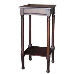 Τραπέζι Βοηθητικό Τετράγωνο 270-18-007 36x36x72cm Brown