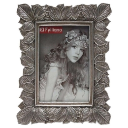 Κορνίζα 279-221-117 15x20cm Silver Πολυρεσίνη