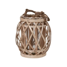 Φανάρι Amare 722-121-014 21x31cm Natural Bamboo