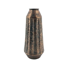 Βάζο Μεταλλικό 1-160-220-052 21x48,5cm Bronze Etiquette Μέταλλο