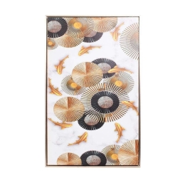 Κάδρο Gold Fish 373-221-685 50x80cm Multi Κάθετοι