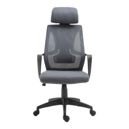 Καρέκλα Γραφείου 388-221-016 60x65x130cm Grey