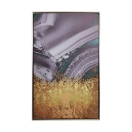 Κάδρο 373-122-725 50x80cm Multi Κάθετοι Πλαστικό,Καμβάς