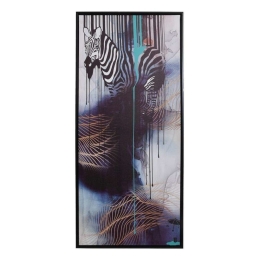 Κάδρο 373-122-726 40x90cm Multi Κάθετοι Πλαστικό,Καμβάς
