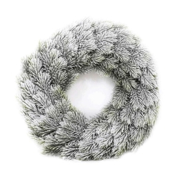Χριστουγεννιάτικο Στεφάνι 372-99-250 40cm White-Green