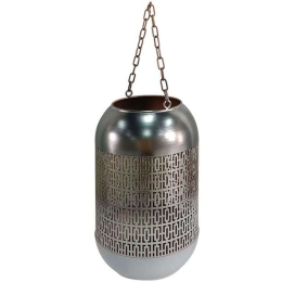 Φανάρι 161-222-180 20x20x52cm Silver Μέταλλο