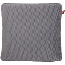 Μαξιλάρι Διακοσμητικό (Με Γέμιση) 373-00-628 43x43cm Grey 43X43 Ύφασμα