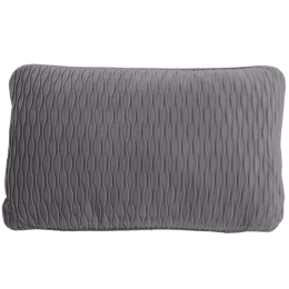 Μαξιλάρι Διακοσμητικό (Με Γέμιση) 373-00-629 28x50cm Grey 28X50 Ύφασμα