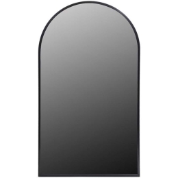 Καθρέπτης Οβάλ 373-123-782 40x5x70cm Black Μελαμίνη