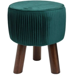 Σκαμπό 373-121-692 28x28x34cm Green