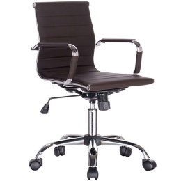 Καρέκλα Γραφείου 425-82-033 57x59x88,5/96,5cm Brown