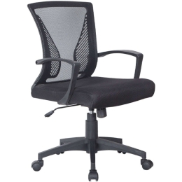 Καρέκλα Γραφείου 388-00-005 57x65x91cm Black