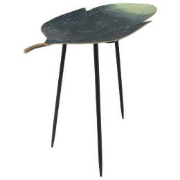 Τραπεζάκι Βοηθητικό Leaf 160-123-070 74,5x32,5x66cm Veraman-Gold