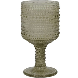 Ποτήρια Κρασιού (Σετ 6Τμχ) 373-123-793 260ml Green Γυαλί