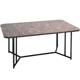Τραπεζάκι Σαλονιού Diamond 835-122-173 115x68x45cm Grey