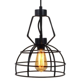 Φωτιστικό Οροφής Cell 835-123-260 25x35cm 1xE27 Black