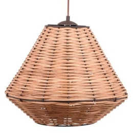 Φωτιστικό Οροφής Bamboo 835-123-236 40x40cm 1xE27 Natural