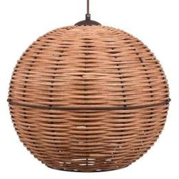 Φωτιστικό Οροφής Bamboo 835-123-237 40x36cm 1xE27 Natural