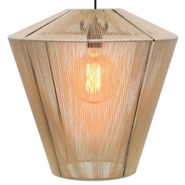 Φωτιστικό Οροφής Cord 835-123-188 40x40cm 1xE27 Beige