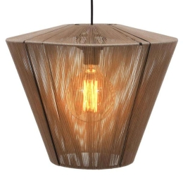 Φωτιστικό Οροφής Cord 835-123-200 50x35cm 1xE27 Brown