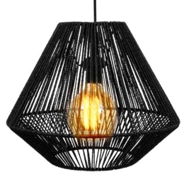 Φωτιστικό Οροφής Cordon 835-123-242 40x35cm 1xE27 Black