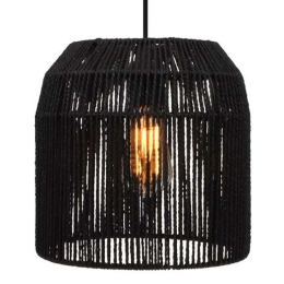 Φωτιστικό Οροφής Cordon 835-123-245 25x30cm 1xE27 Black