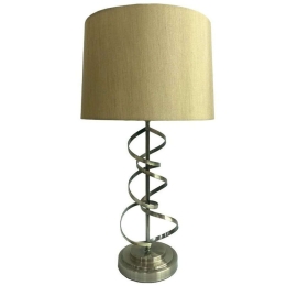 Φωτιστικό Επιτραπέζιο 035-221-080 56cm E27 40W Silver-Bronze
