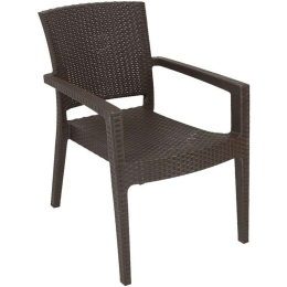 Πολυθρόνα Gala 875-123-024 58x57x88cm Brown