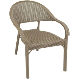 Πολυθρόνα Hilda 875-123-030 60x62x85cm Beige