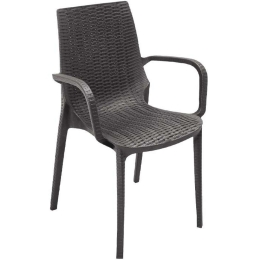 Πολυθρόνα Sabrine 875-123-029 58x52x88cm Anthracite