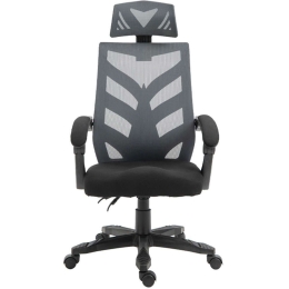 Καρέκλα Γραφείου 388-00-004 60x60x114cm Grey-Black