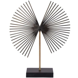 Διακοσμητικό Windmill 835-123-223 30x10x34cm Bronze Μέταλλο