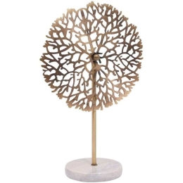 Διακοσμητικό Δέντρο Tree 835-123-217 24x12x38cm Bronze Μέταλλο