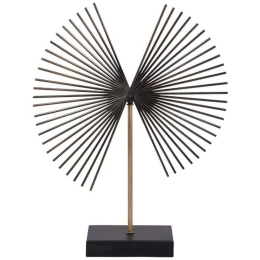 Διακοσμητικό Windmill 835-123-221 38x10x43cm Bronze Μέταλλο