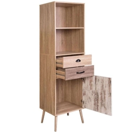 Ραφιέρα Lounge 271-123-058 50x39,5x171cm Oak-Sonoma