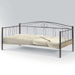 Καναπές Τριθέσιος Ariel 827-18-011 210x100x83cm Brown