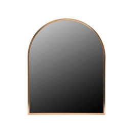 Καθρέπτης Τοίχου 373-123-783 40x3x50cm Gold Αλουμίνιο,Γυαλί